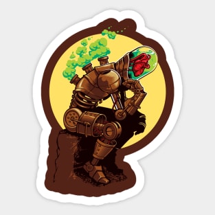 thinker Sticker